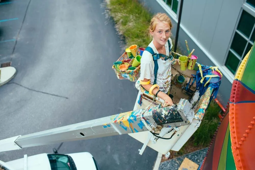 mary lacy bucket truck