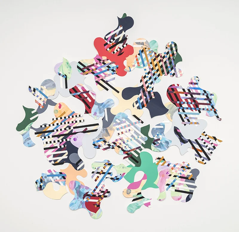  Hyperconcrete, 50"x55", 2015 