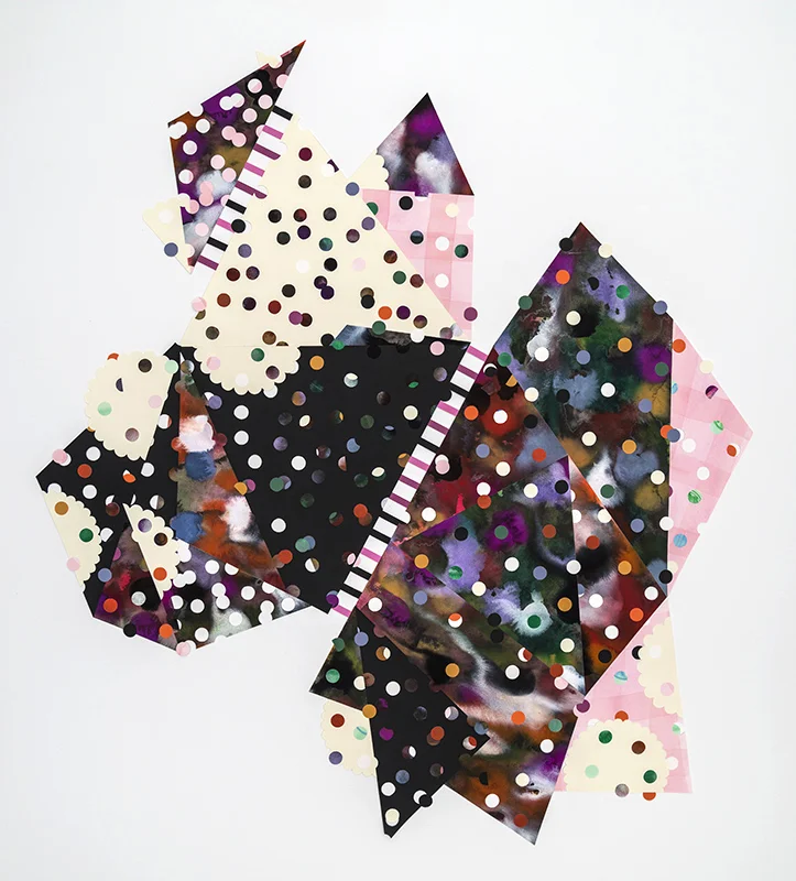  Double Dip, 57"x70", 2014 