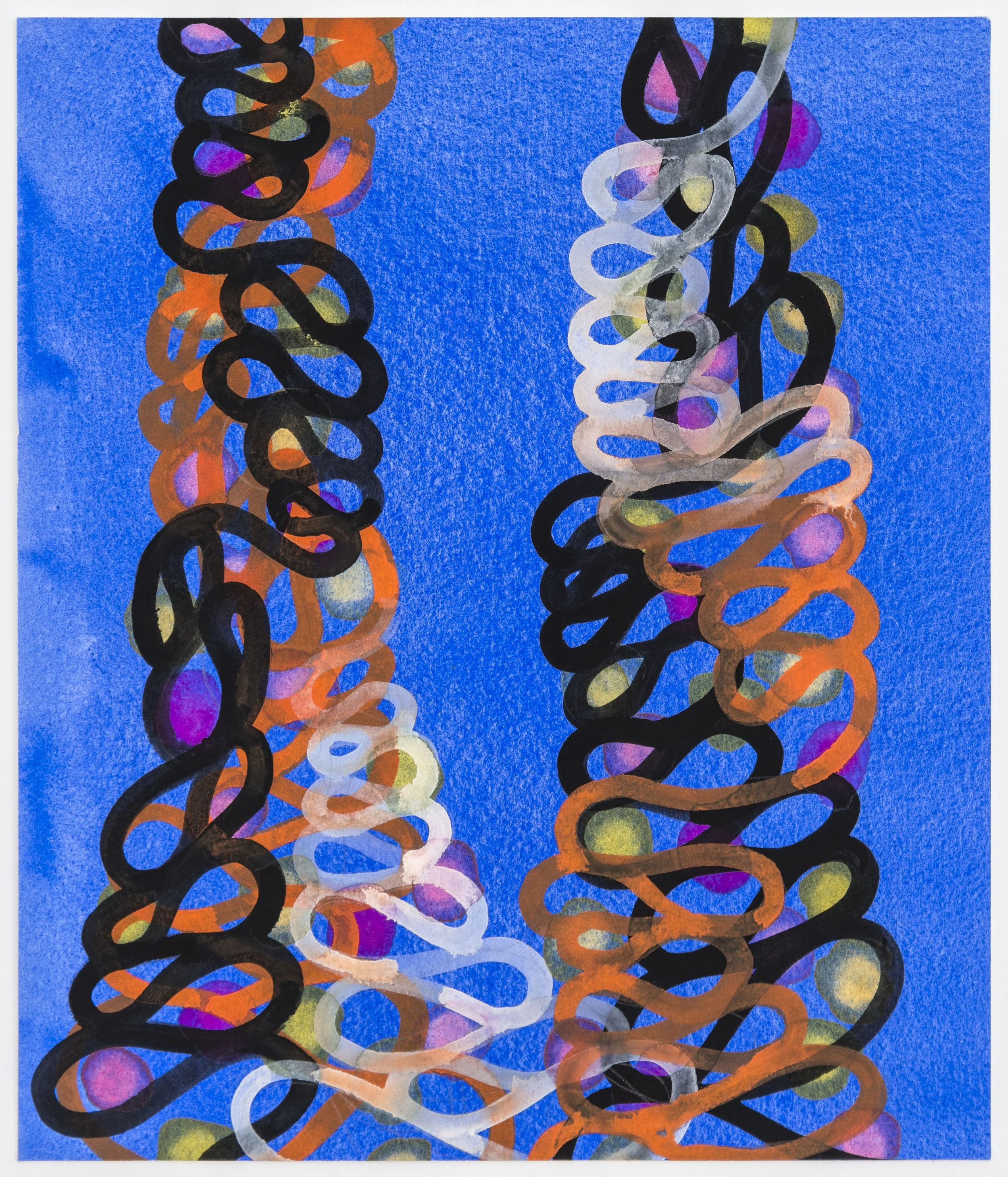  Viparita Karani, 11.5” x 13”, 2015 