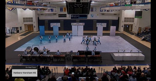 Congrats to Mechanicsburg HS and Hatboro Horsham HS on their awesome prelims performances!! #wgiEAST #rmdsquad