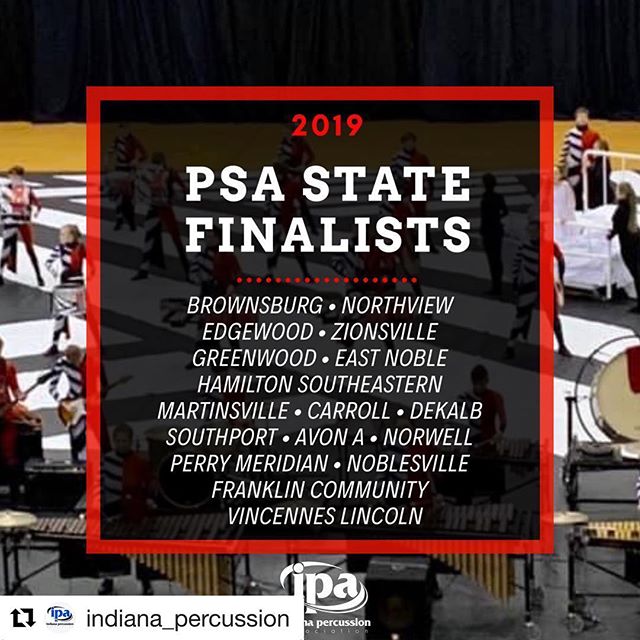 Congrats to our clients Vincennes Lincoln for advancing to @indiana_percussion state finals! #RMDsquad