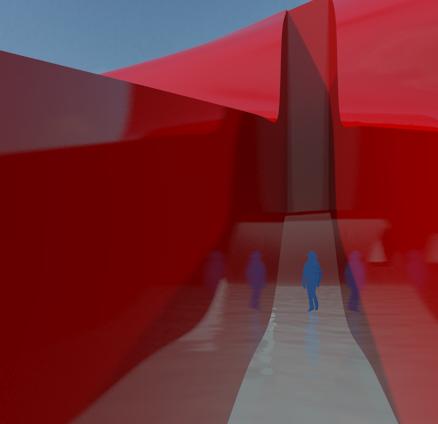 Revit Schematic Rendering Interior
