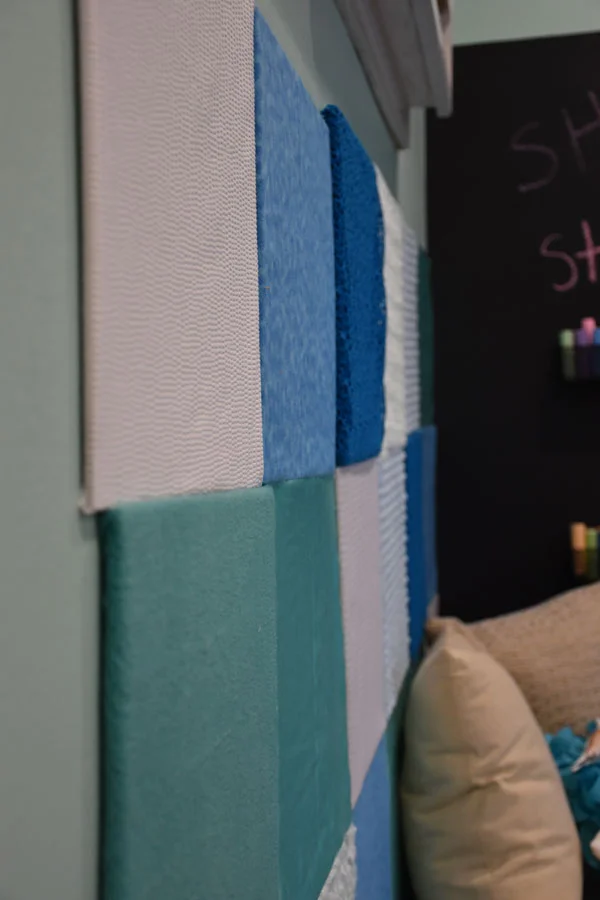 Textured sensory wall