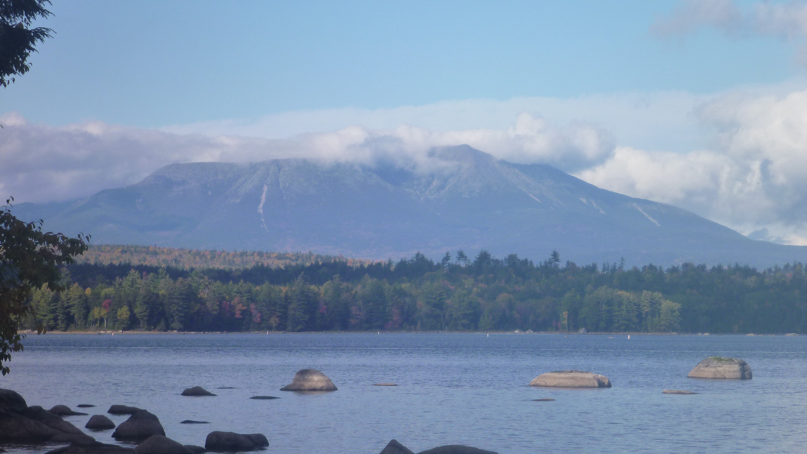 Mt Katahdin as seen from Hundred Mile Wilderness