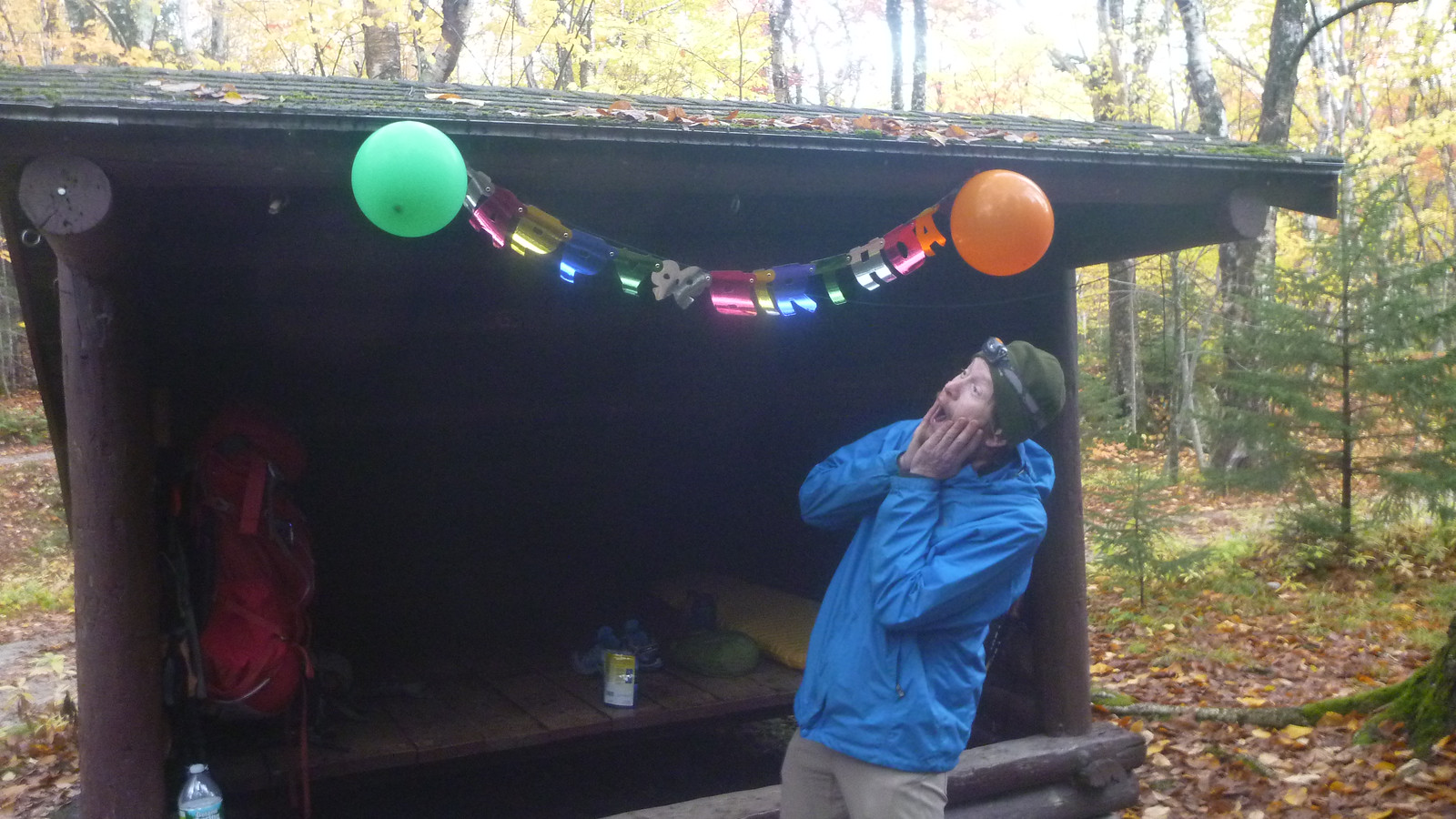 Lean-to #4 - Our Mt Katahdin Base Camp