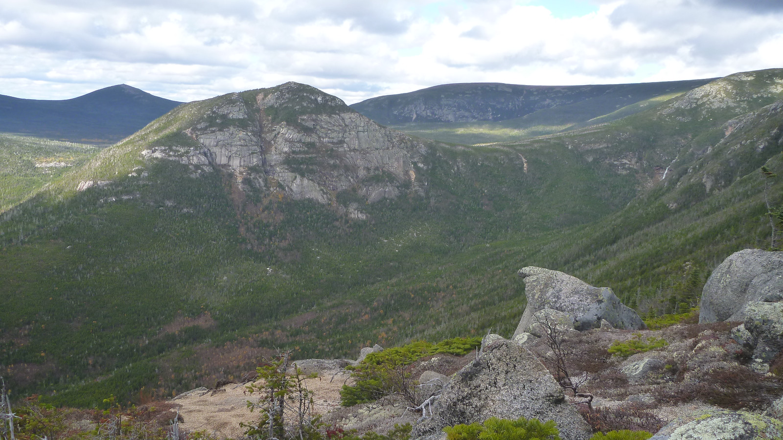 On the way up Katahdin