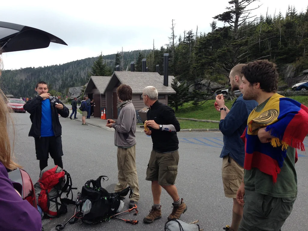 Trail Magic at Clingman's Dome