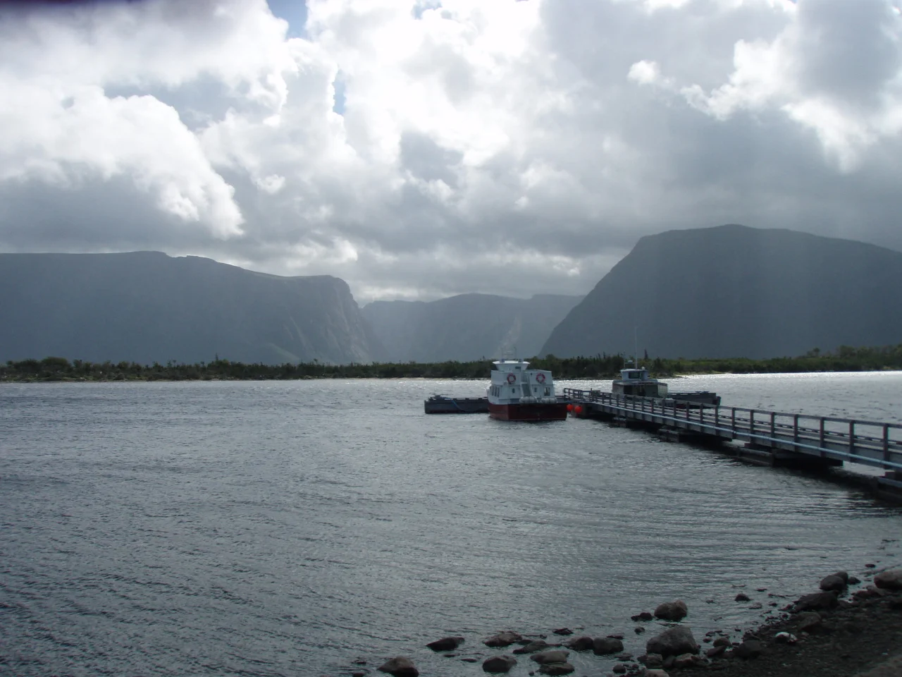 The ferry awaits in Newfoundland