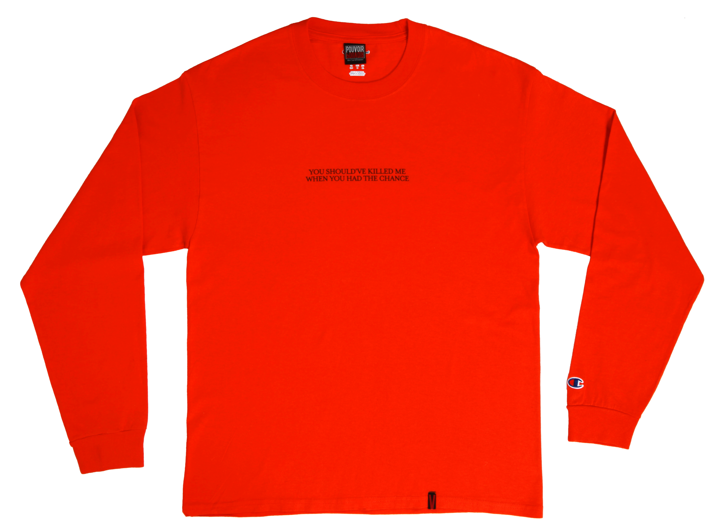 orange champion long sleeve