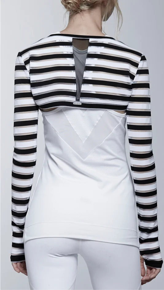 REVERSIBLE CROPPED SHRUG