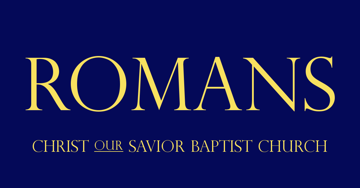 Perfect Justice - Romans 2:6-3:20