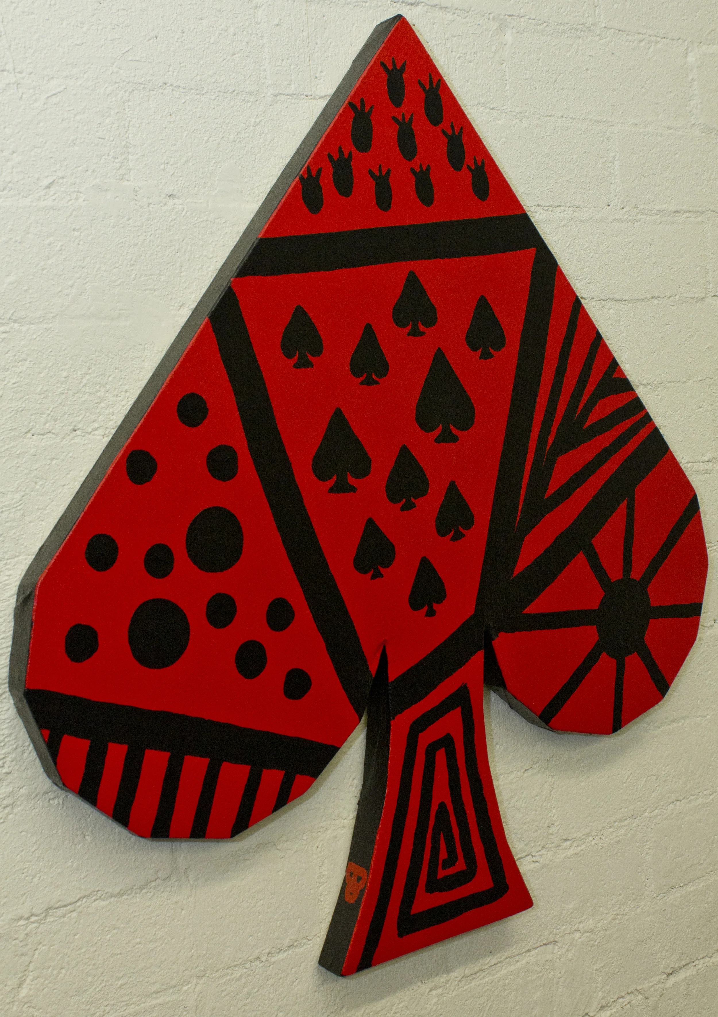 The Four Suits (Spade detail)