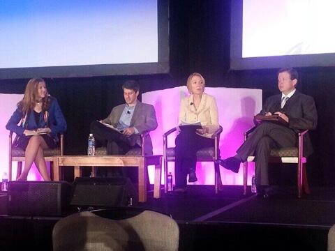 Photo Caption: Moderating New Orleans ABA mortgage panel of (LtoR) Leonard Chanin, Morrison & Forster; Cheryl Snyder, Park National Corporation; and Bruce Schultz, Spirit Bank.