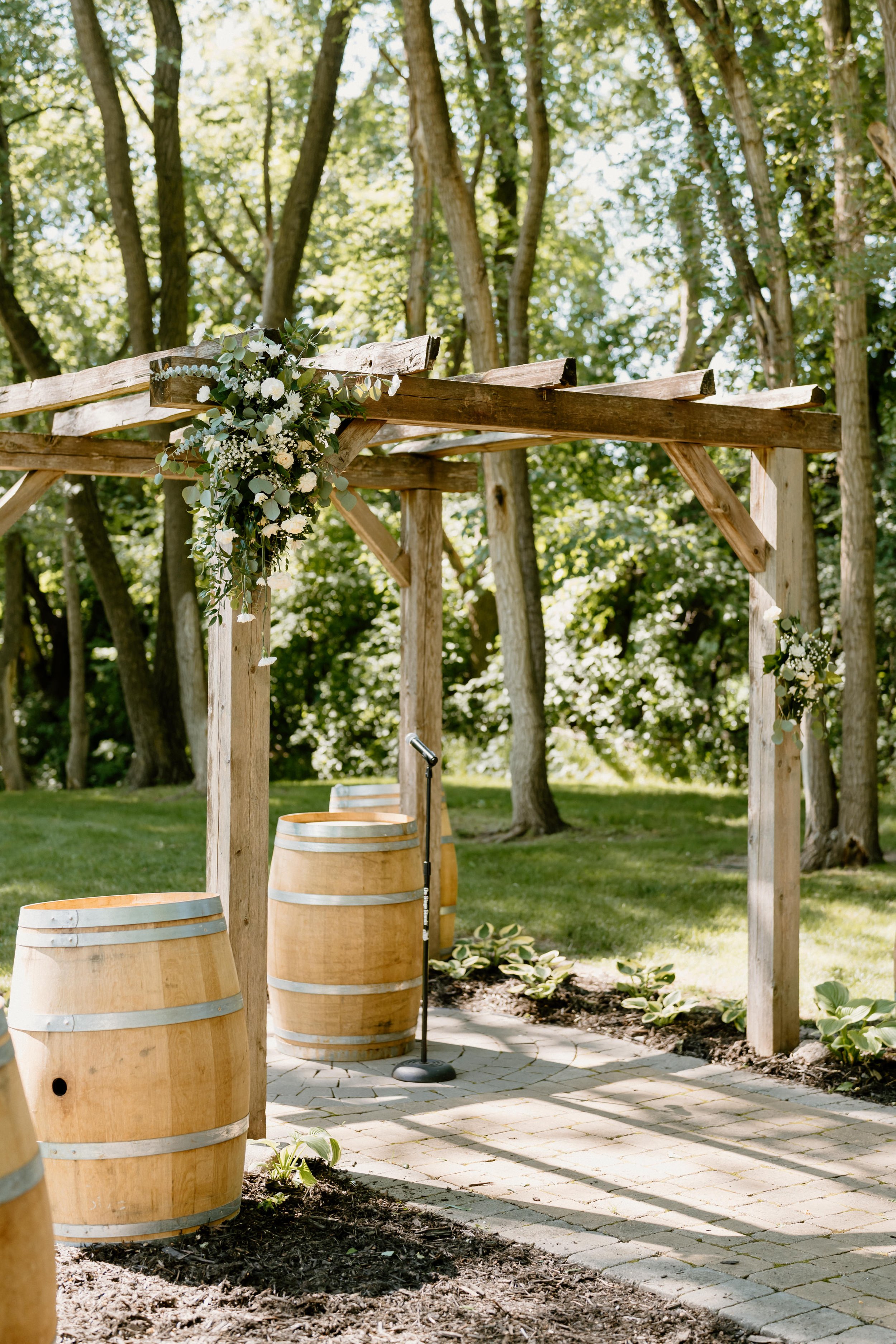 Ceremony Arbor Floral