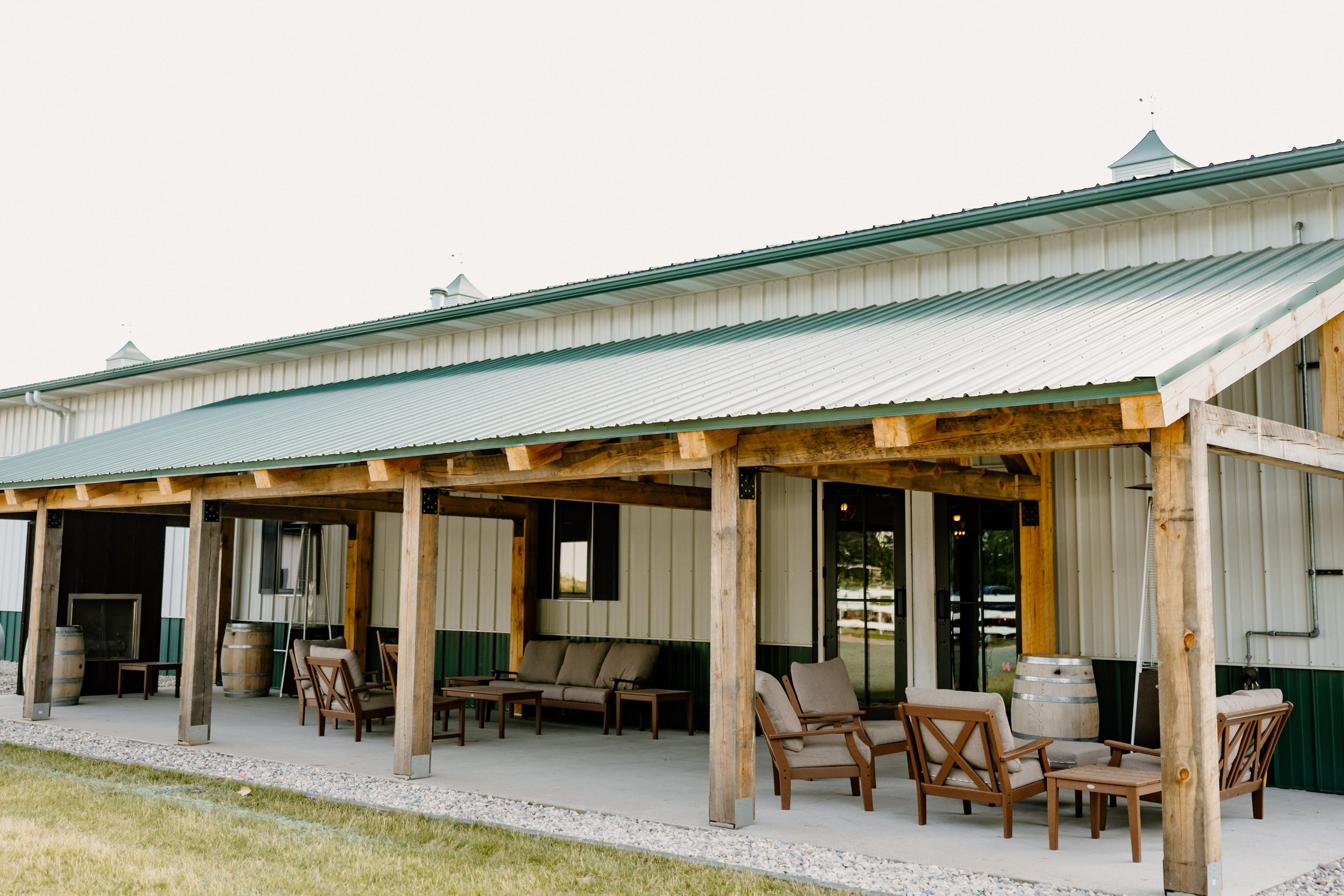 Outdoor attached patio.