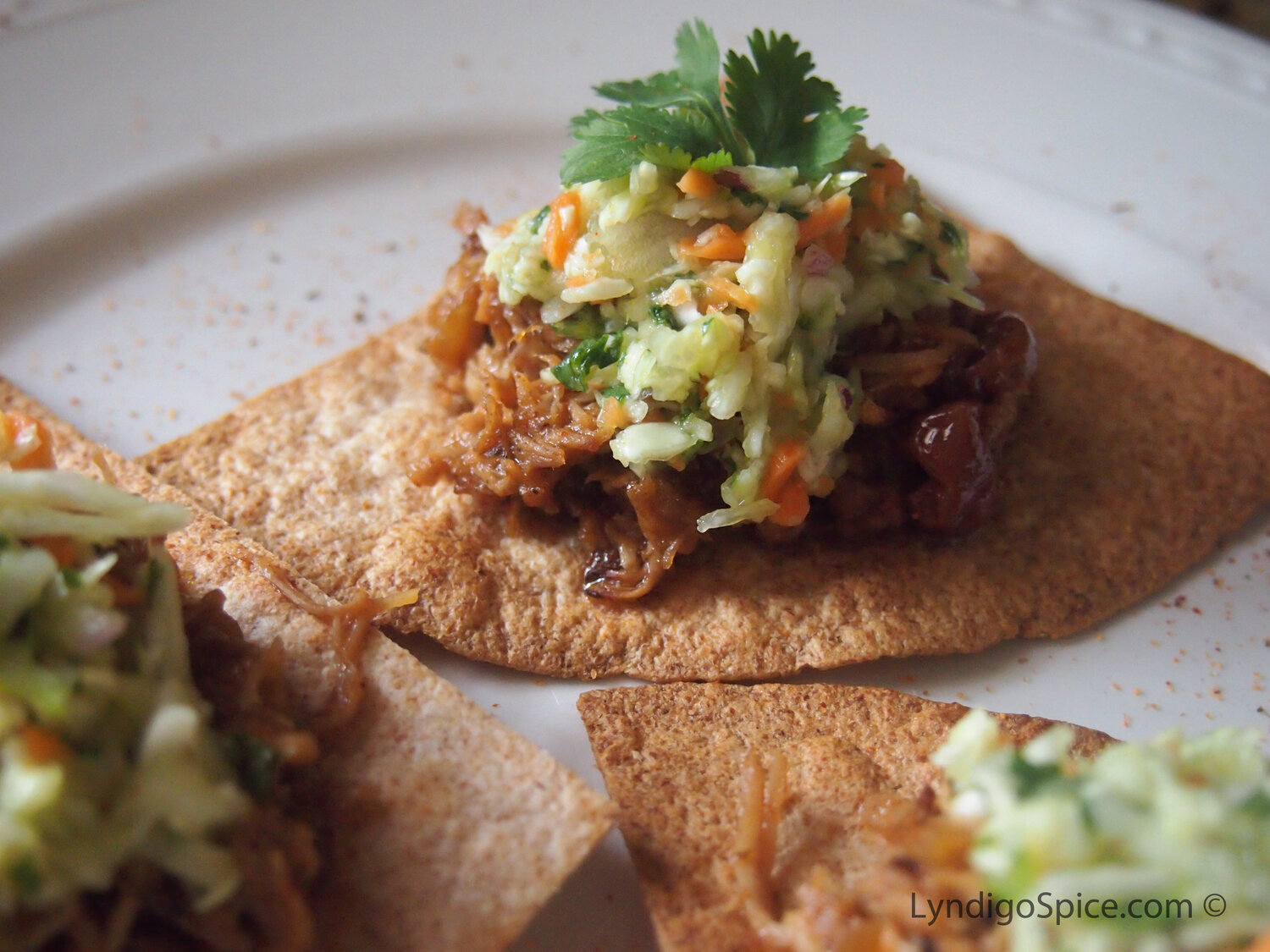 Smokey Peach &amp; Cherry Pulled Pork