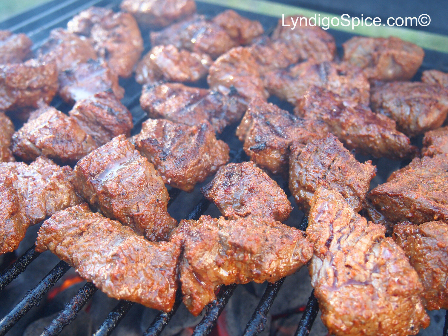 Original Spice rub and stout marinated steak tips