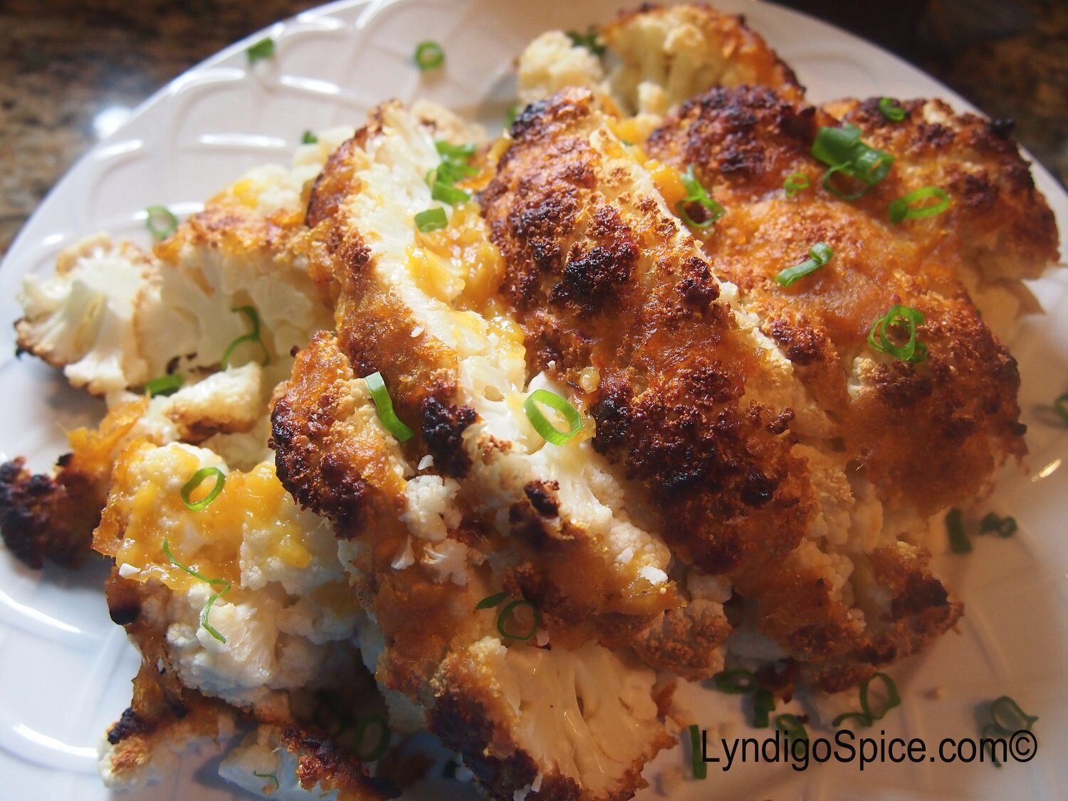 Mango Relish Roasted Cauliflower