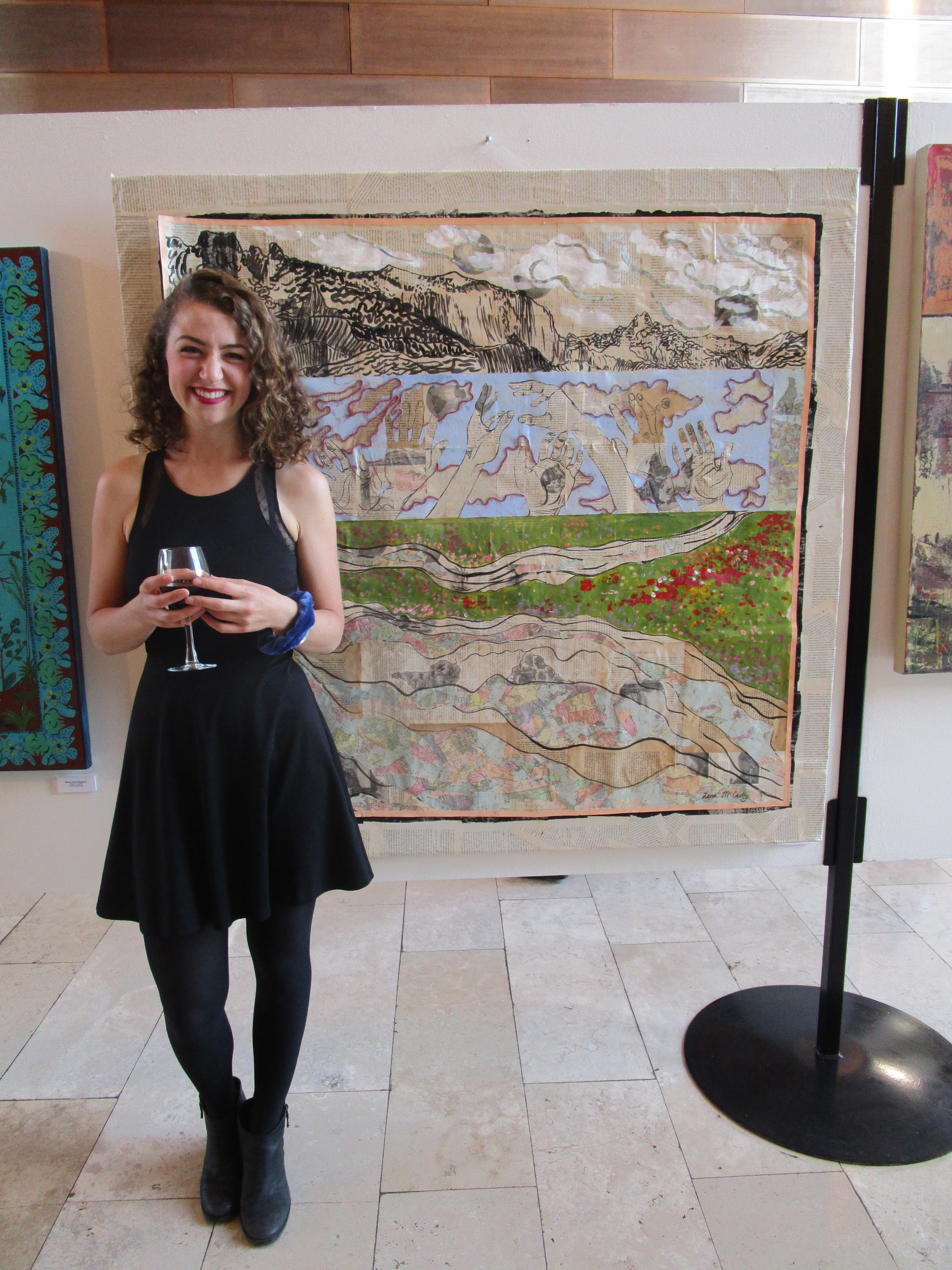 "Migration" group show in Lo Barnechea, Santiago