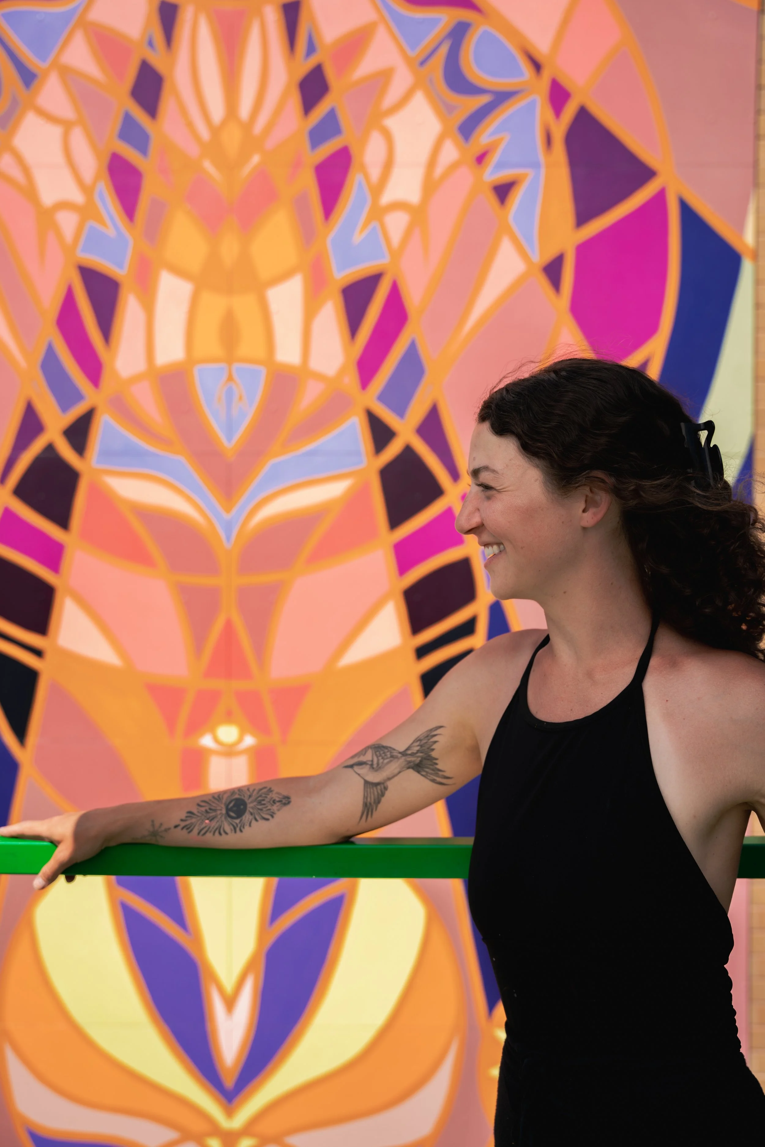 Portrait of artist Lena McCarthy