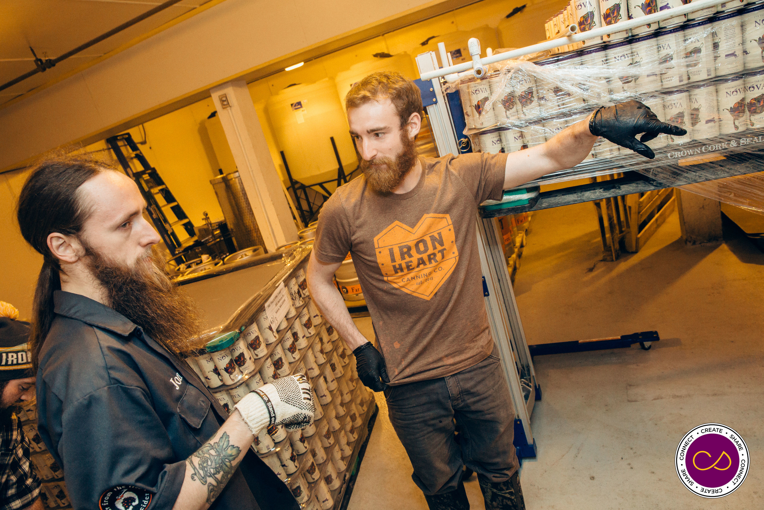 Far From the Tree Cider and Iron Heart Canning Co.