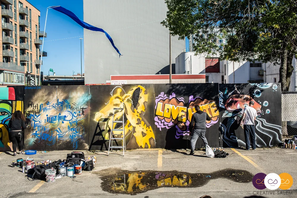 Open Market at Ink Block Graffiti Gallery