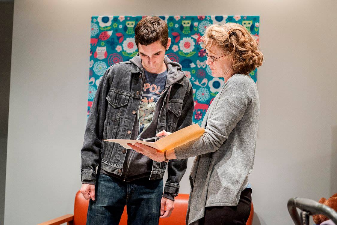 Patrick E. Phillips and Annie Fitzpatrick in "Luna Gale"