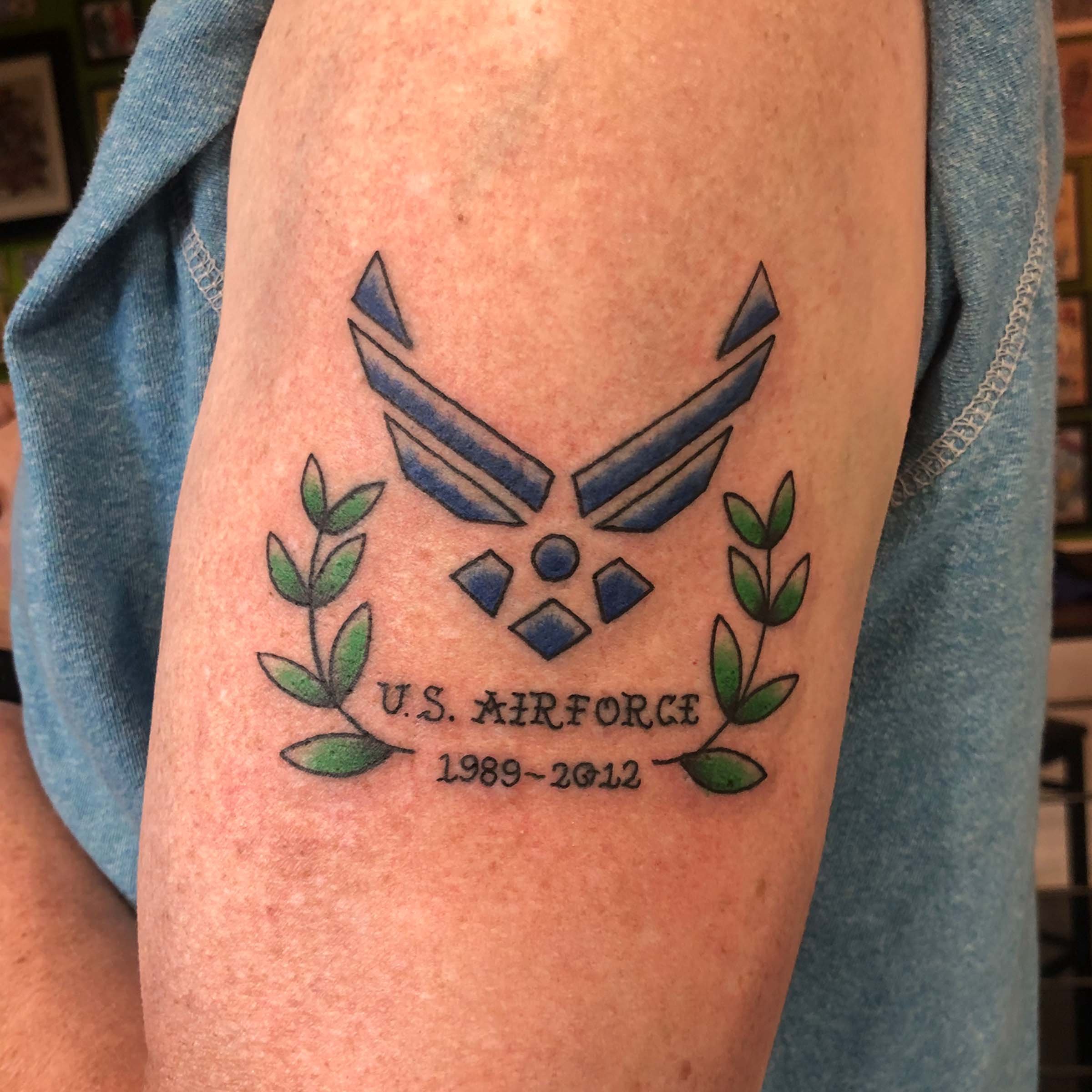 Tattoos that are a No No for the United States Air Force airforce   navy tattoos neck and hand  2629K Views  TikTok