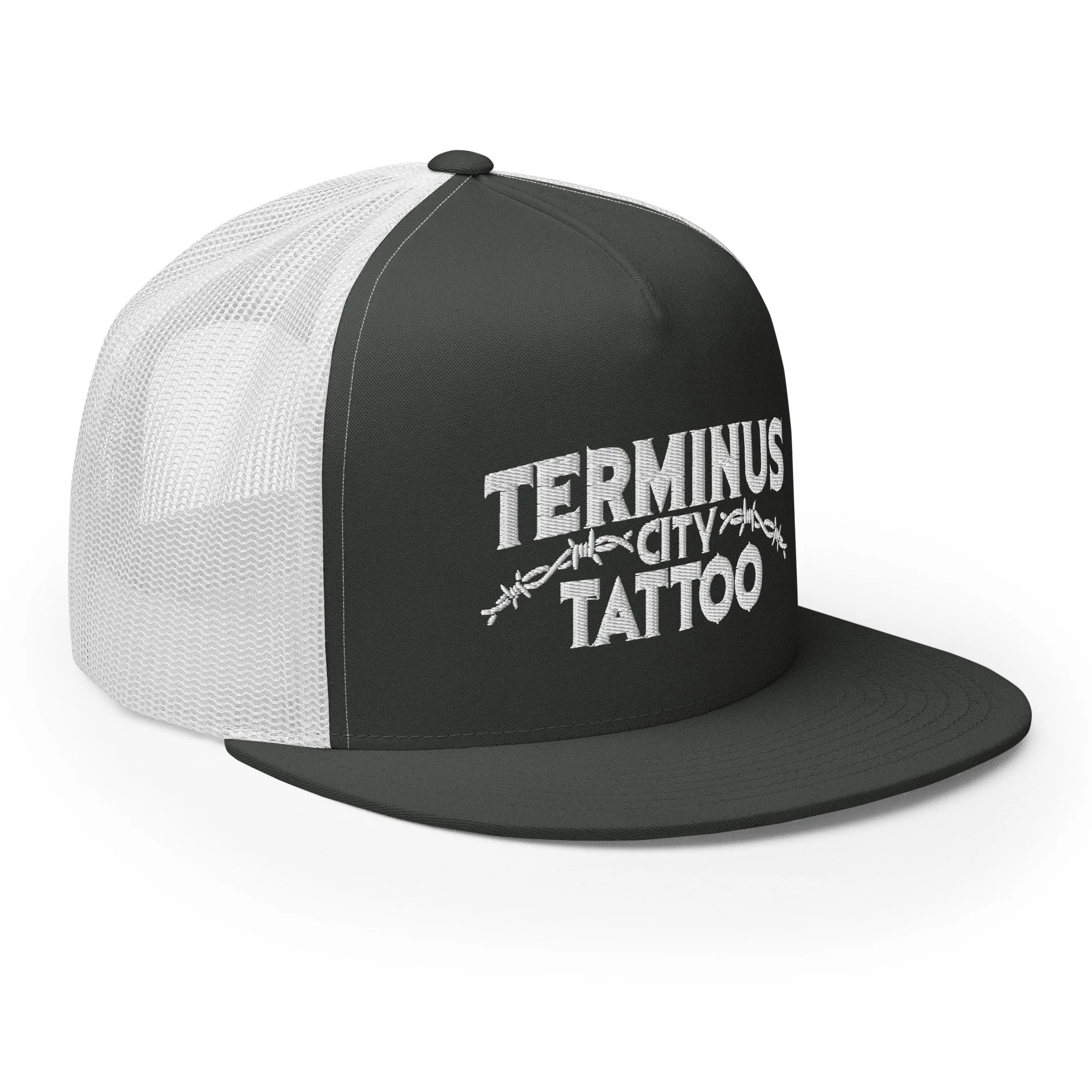 5-panel-trucker-cap-charcoal-white-right-front-67a53e3ad2dbb.jpg