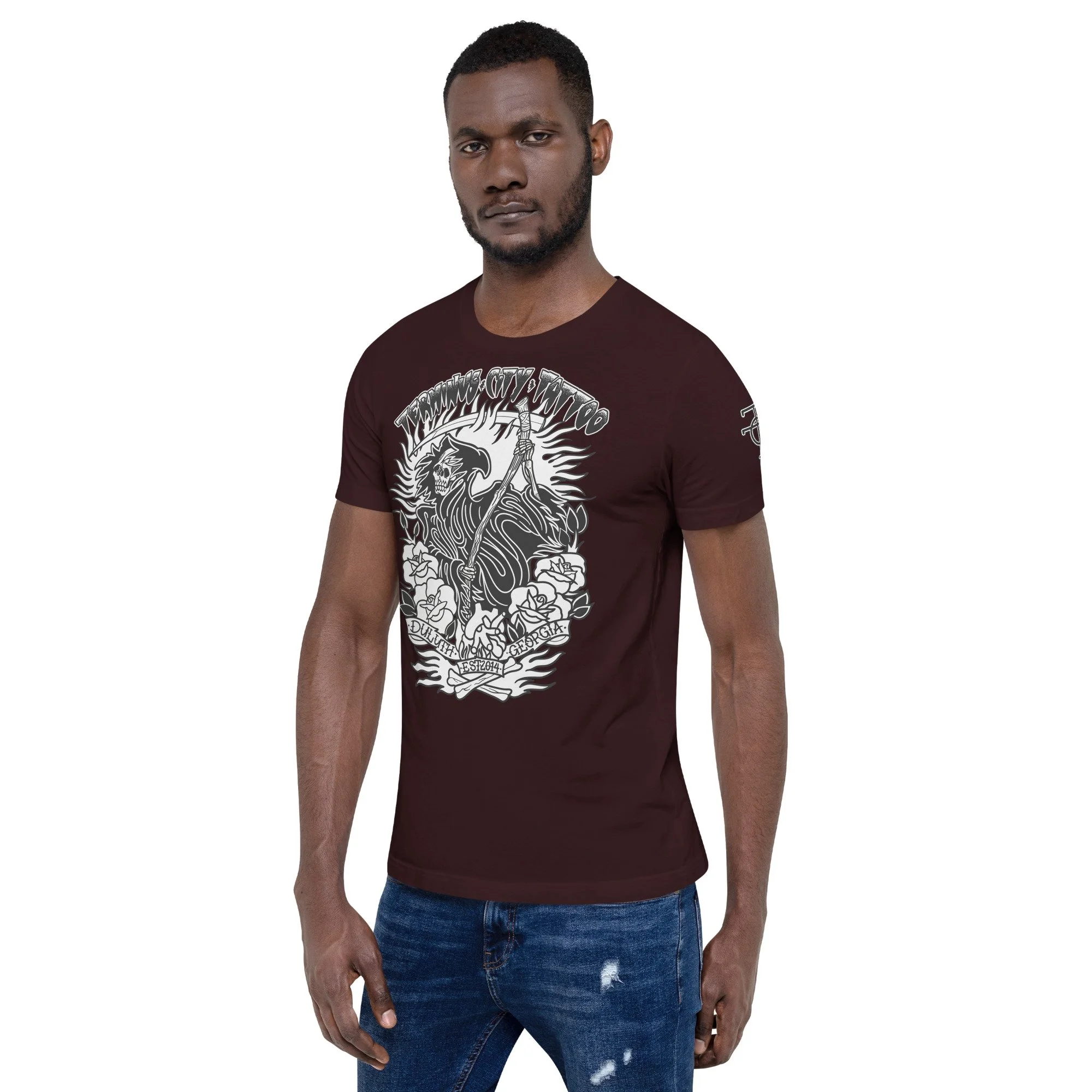 unisex-staple-t-shirt-oxblood-black-left-front-67c104b600d35.jpg