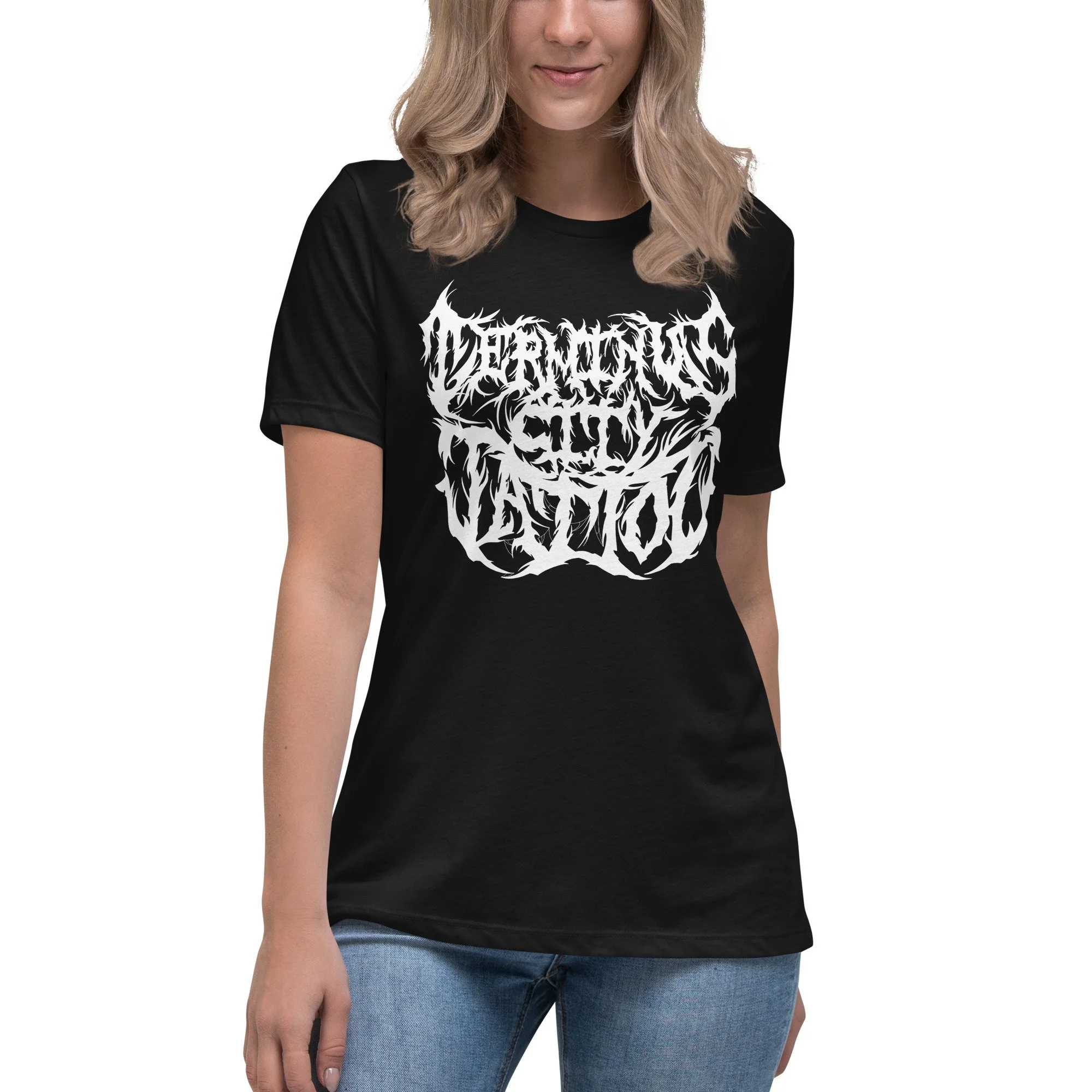 womens-relaxed-t-shirt-black-front-67c14c868290d.jpg