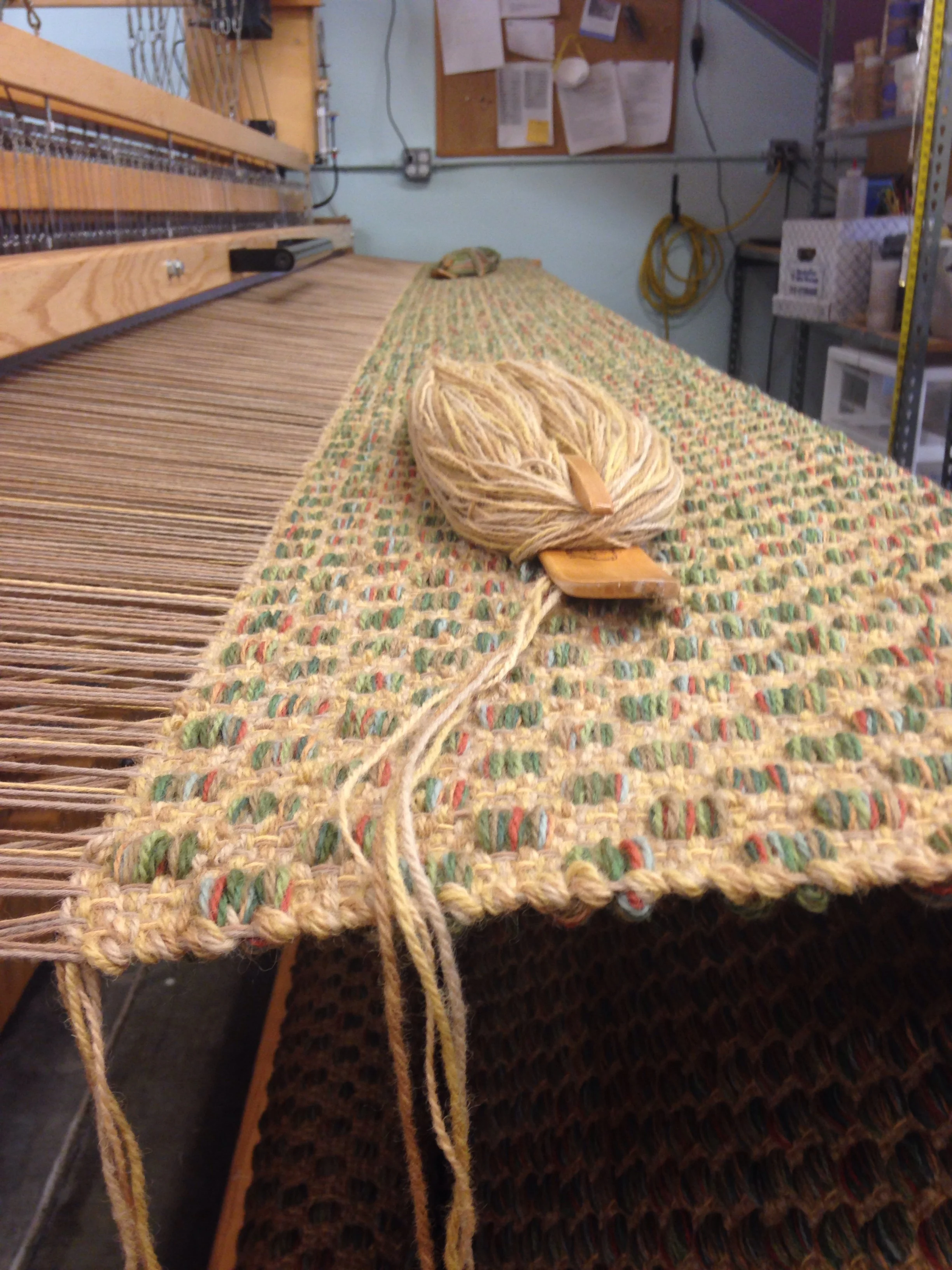 Mosaic pattern. True North Textiles.