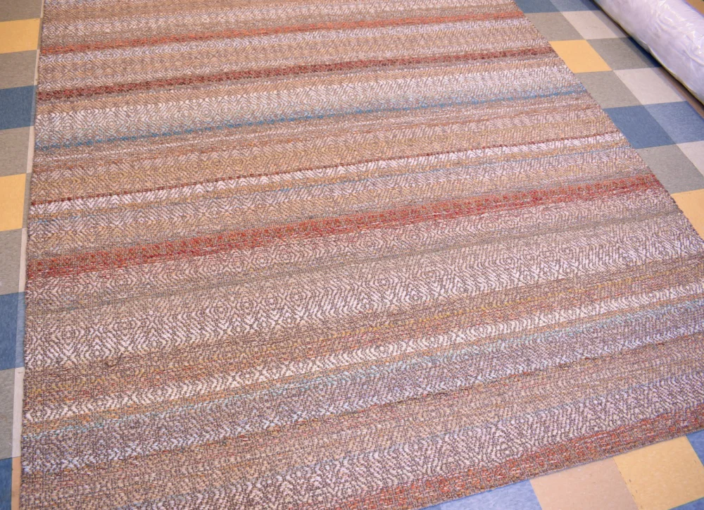 9' x 12' Creswell rug.