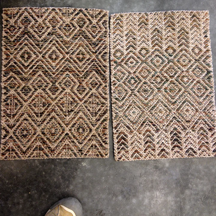 Southwestern style with mixed pattern.