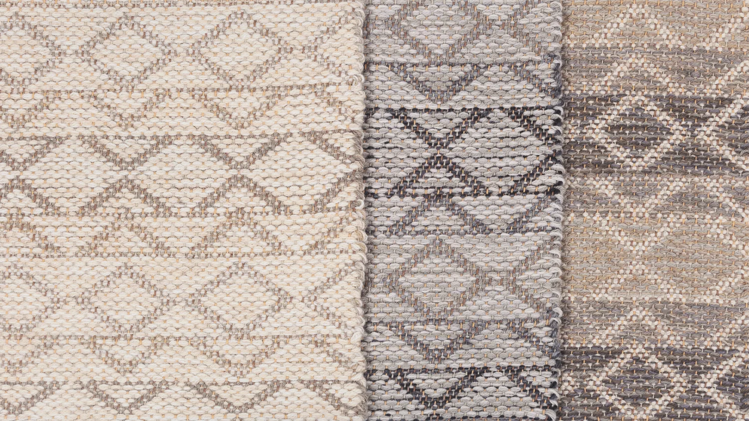 Madison Triangle in Cream, Grey and Taupe