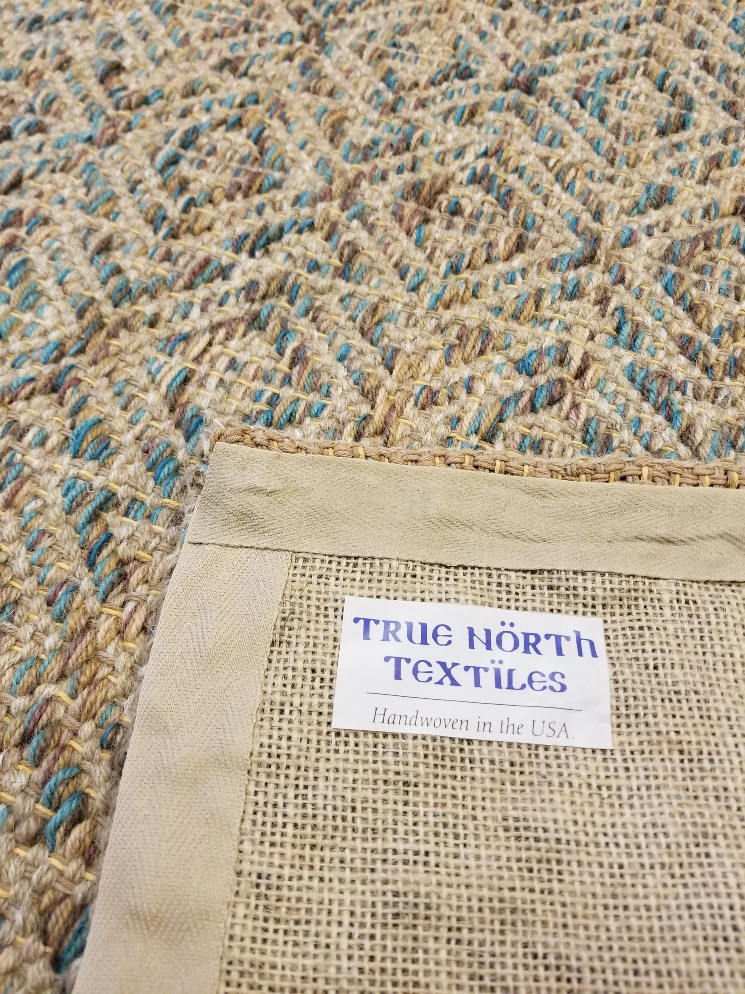 Close-up of the texture on Marcus R in Taupe