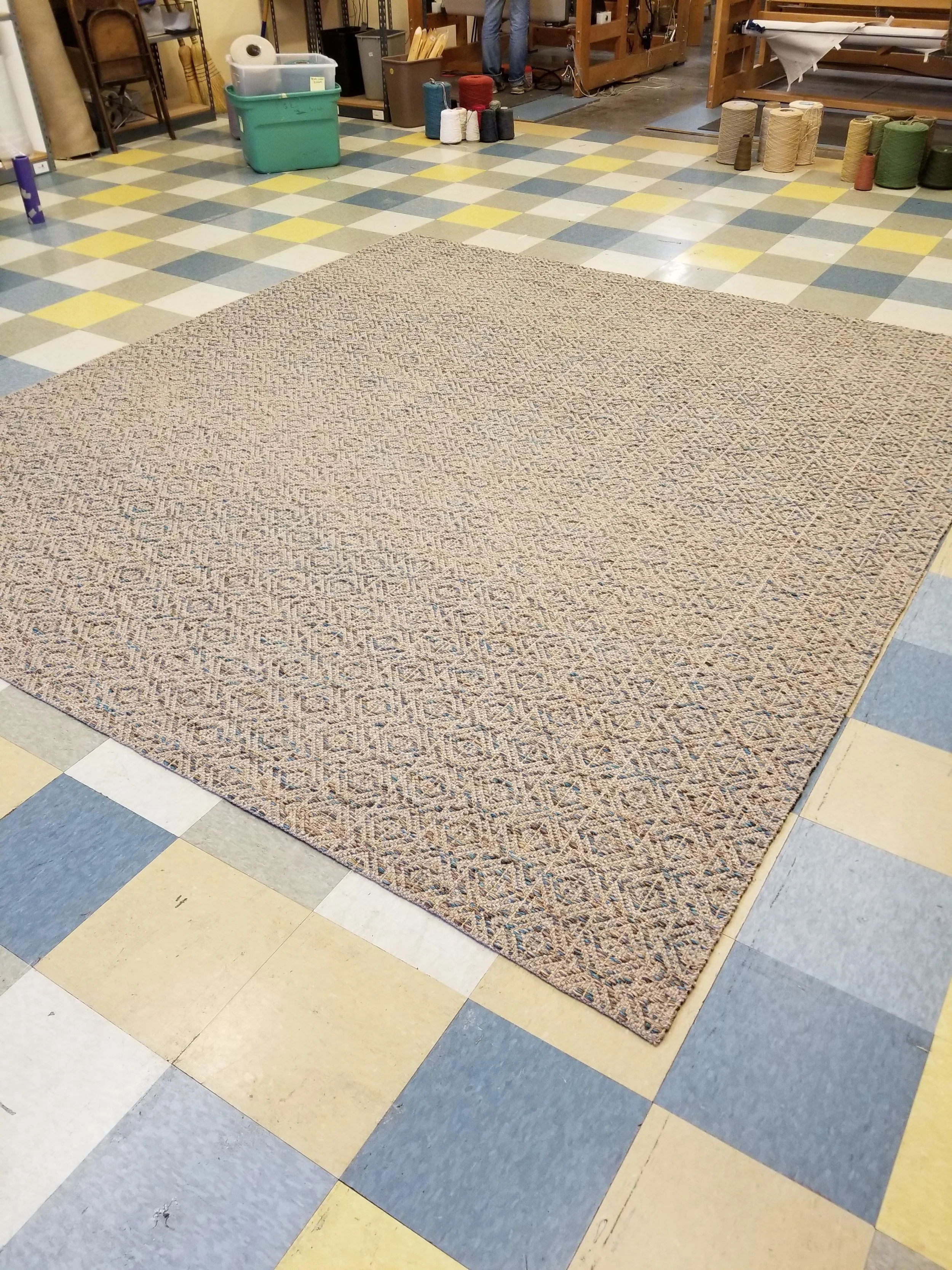 Completed Marcus R rug