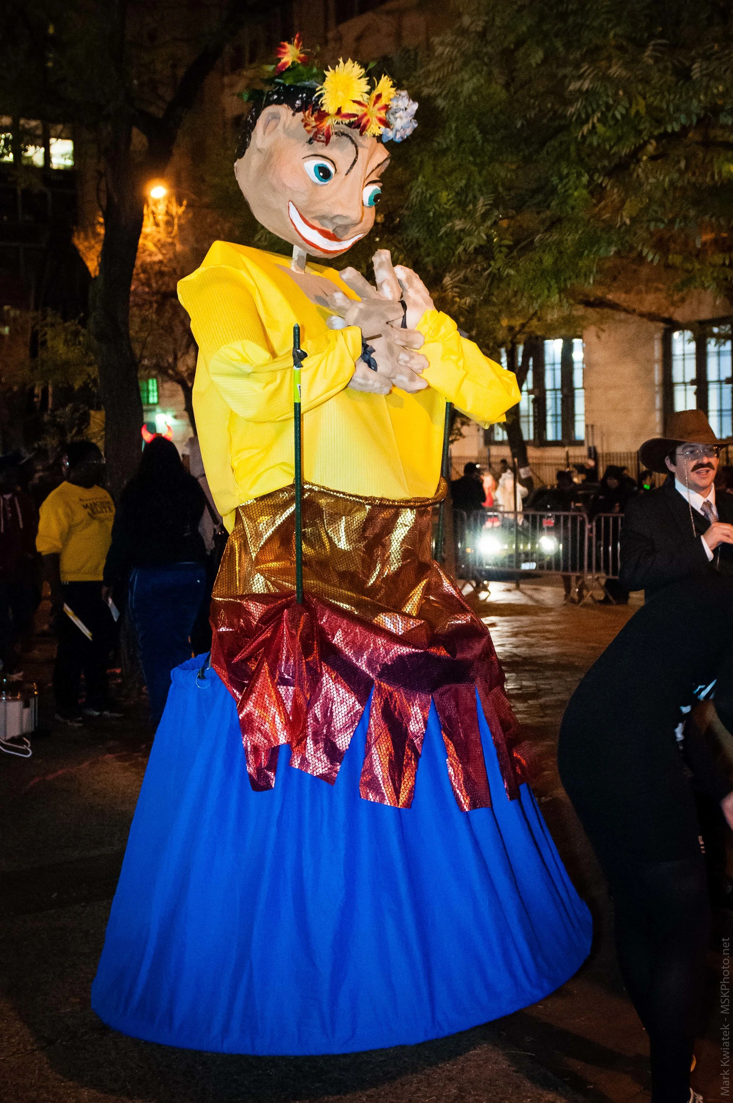 Lola at New York City Village Halloween Parade 2014 - Photo by Mark Kwiatek (at) MSKPhoto.net
