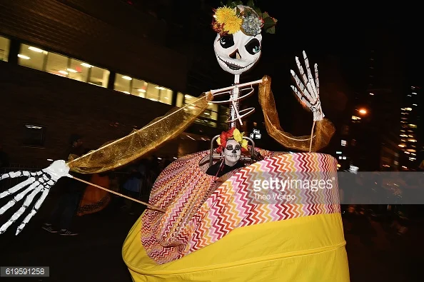 Skeleton Lola the Maracatu Queen