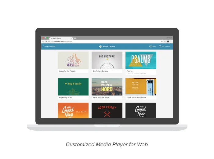  Customized Media Player for the Web