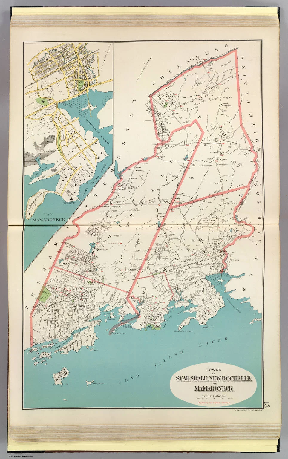Towns of Scarsdale, New Rochelle and Mamaroneck, 1893.