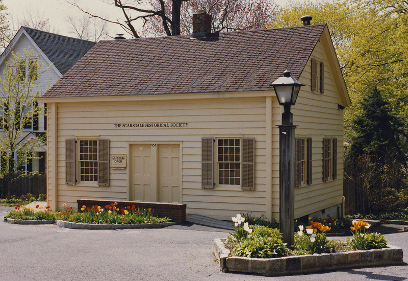 The restored Quaker Meeting House today. Photo courtesy of the Scarsdale Public Library.