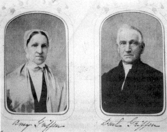 Amy and Paul Griffen of Amawalk meeting, relatives of Scarsdale’s Griffens. Photos by Rosch, courtesy of Haviland Record Room