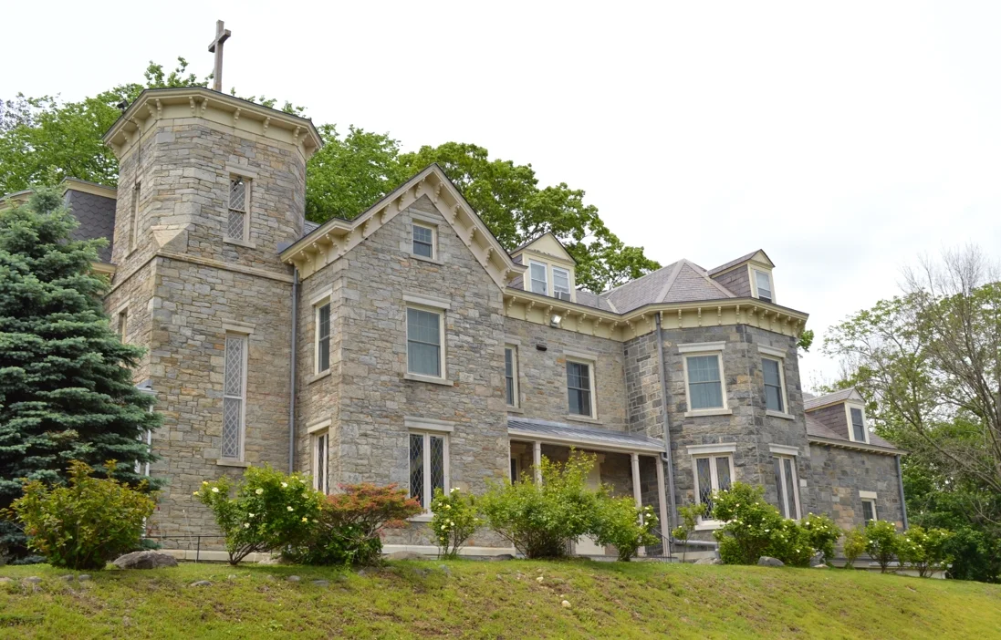 The Carmer-Crane Mansion was bought by the Lutheran Trinity Church in 1951. Photo taken in 2017.