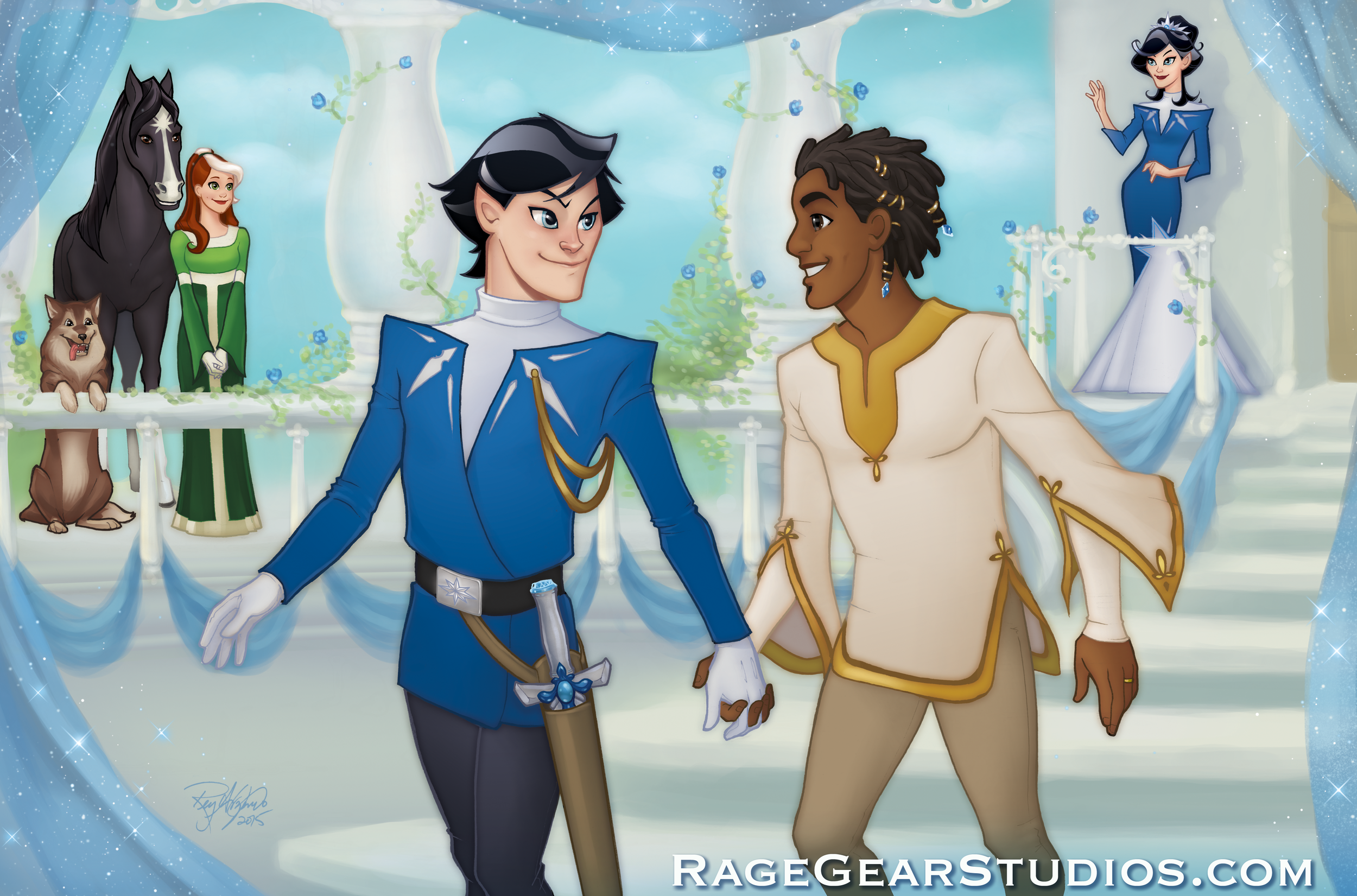 Prince Jean-Paul and Prince Kyle's wedding. By: Rey Arzeno