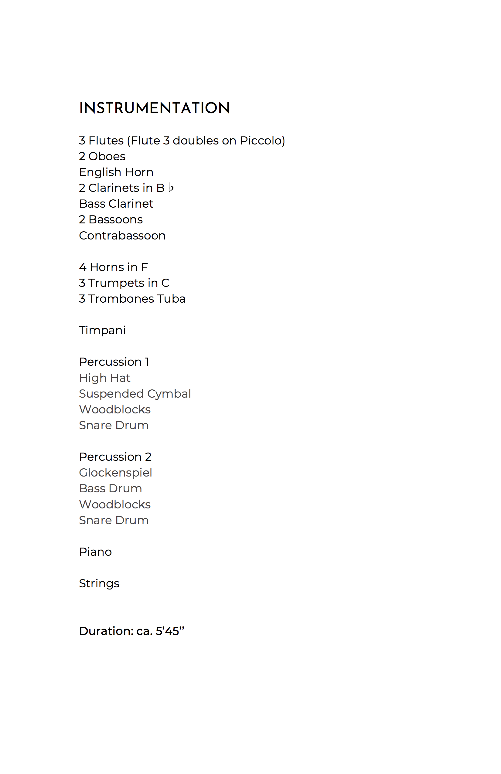 Strut! Instrumentation.jpg