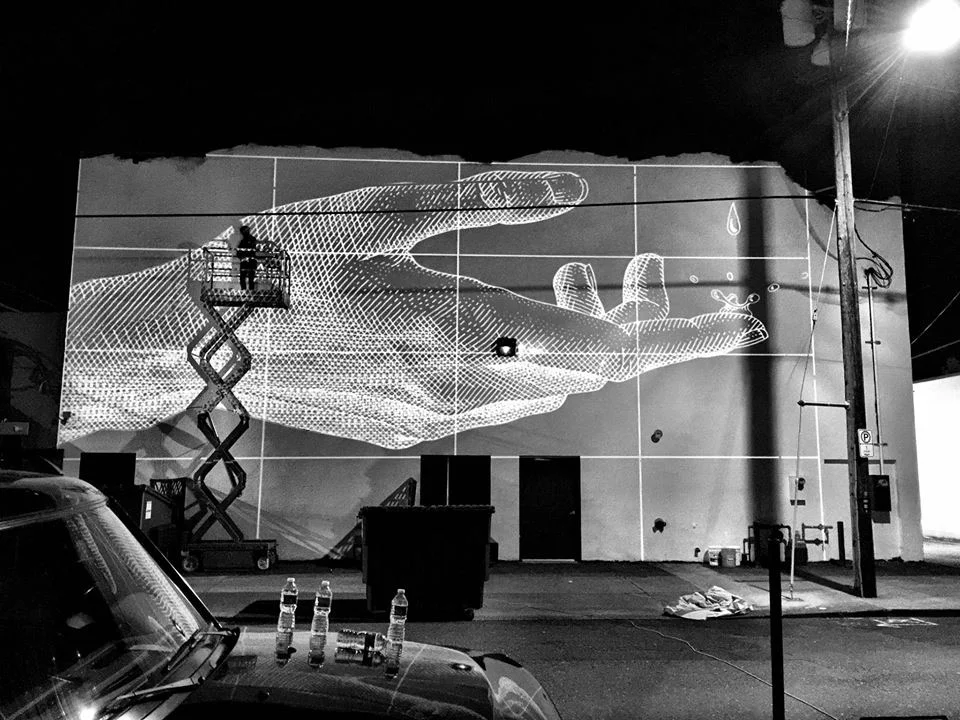 Projection and Photo by T.J. Davis