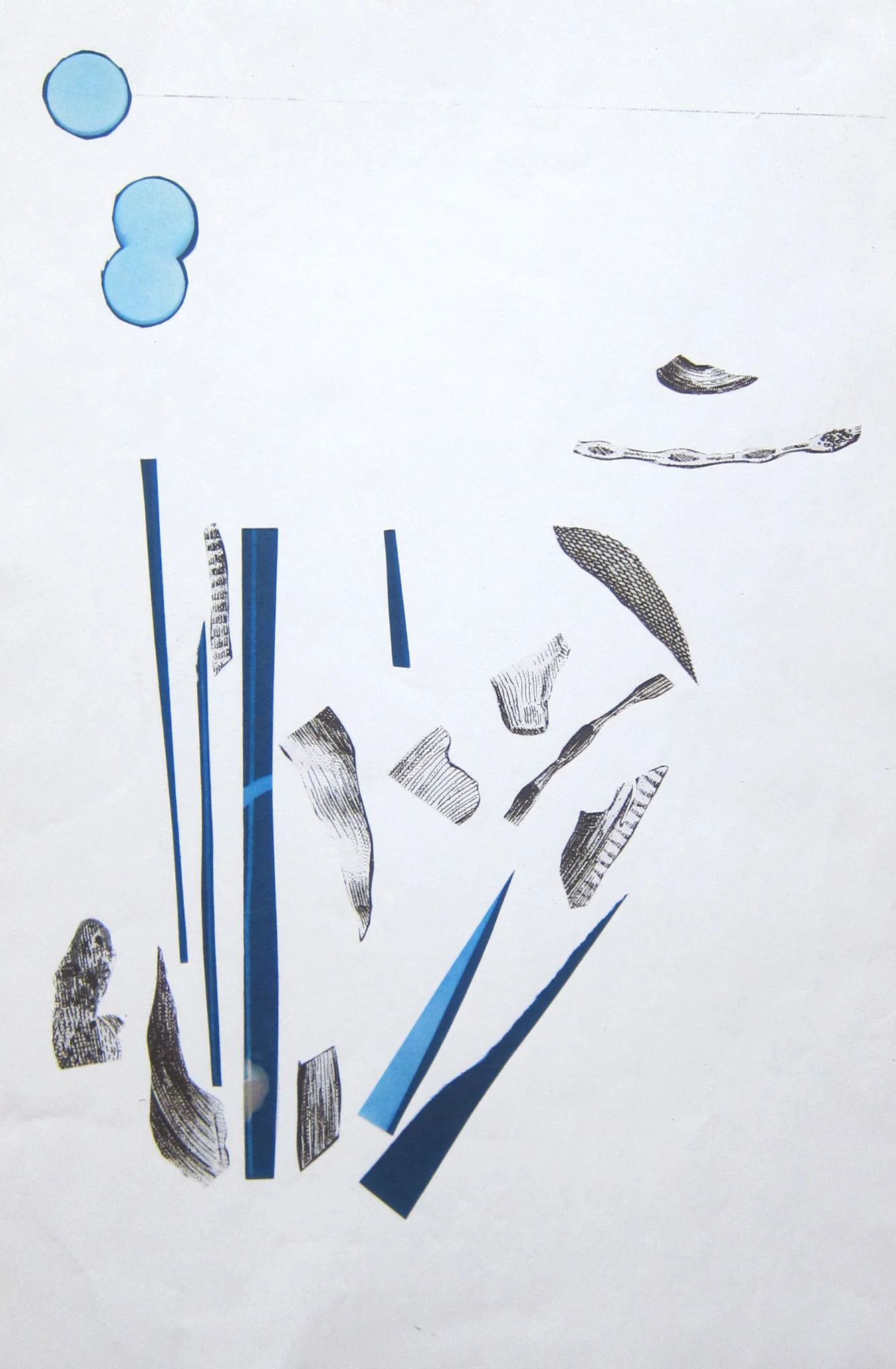 Inspired by the Dream version of "Exercises in Style" by Raymond Queneau Collage