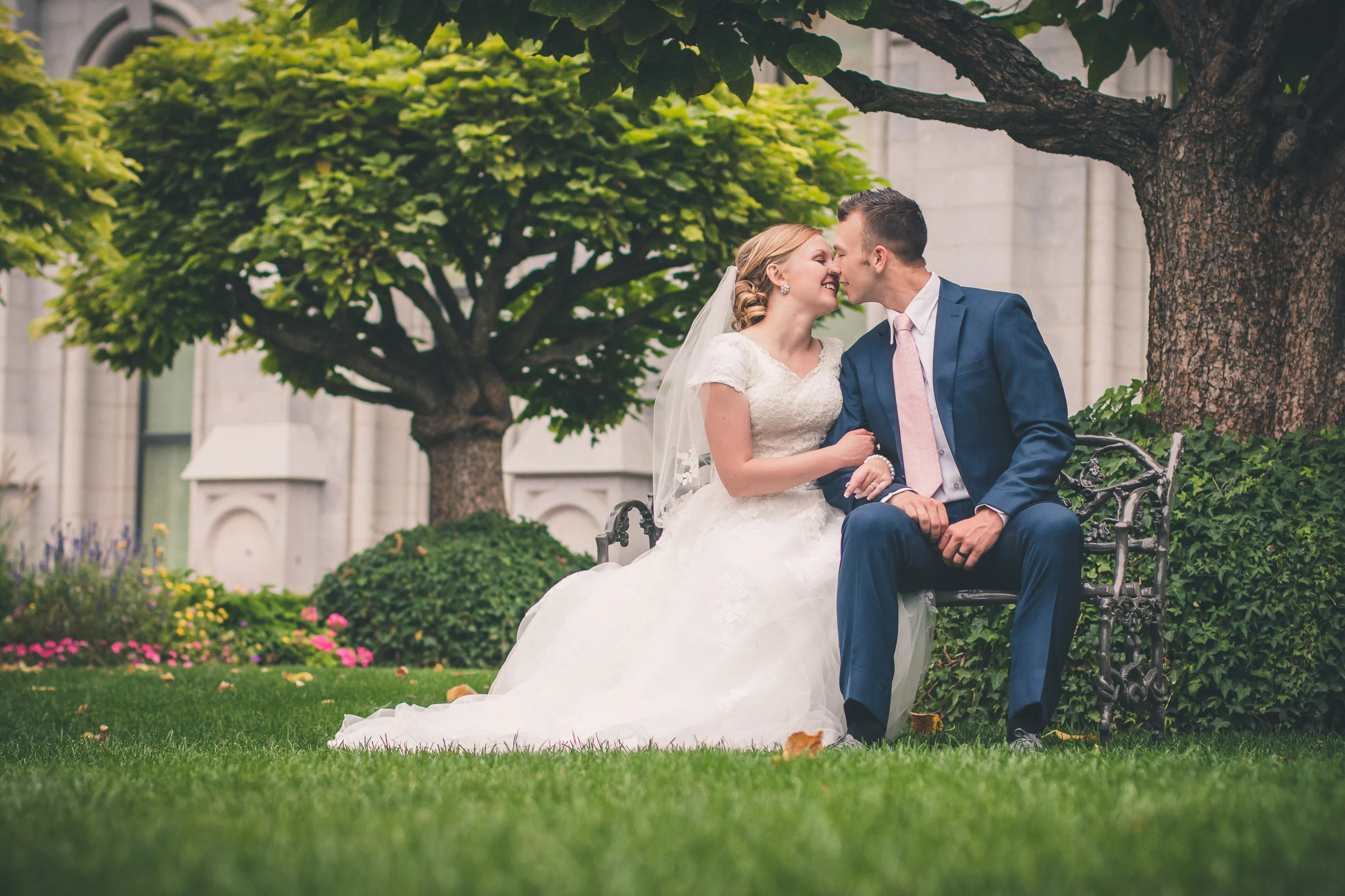 Hailey & Andrew's Bridal Portraits • Utah Wedding Photographer